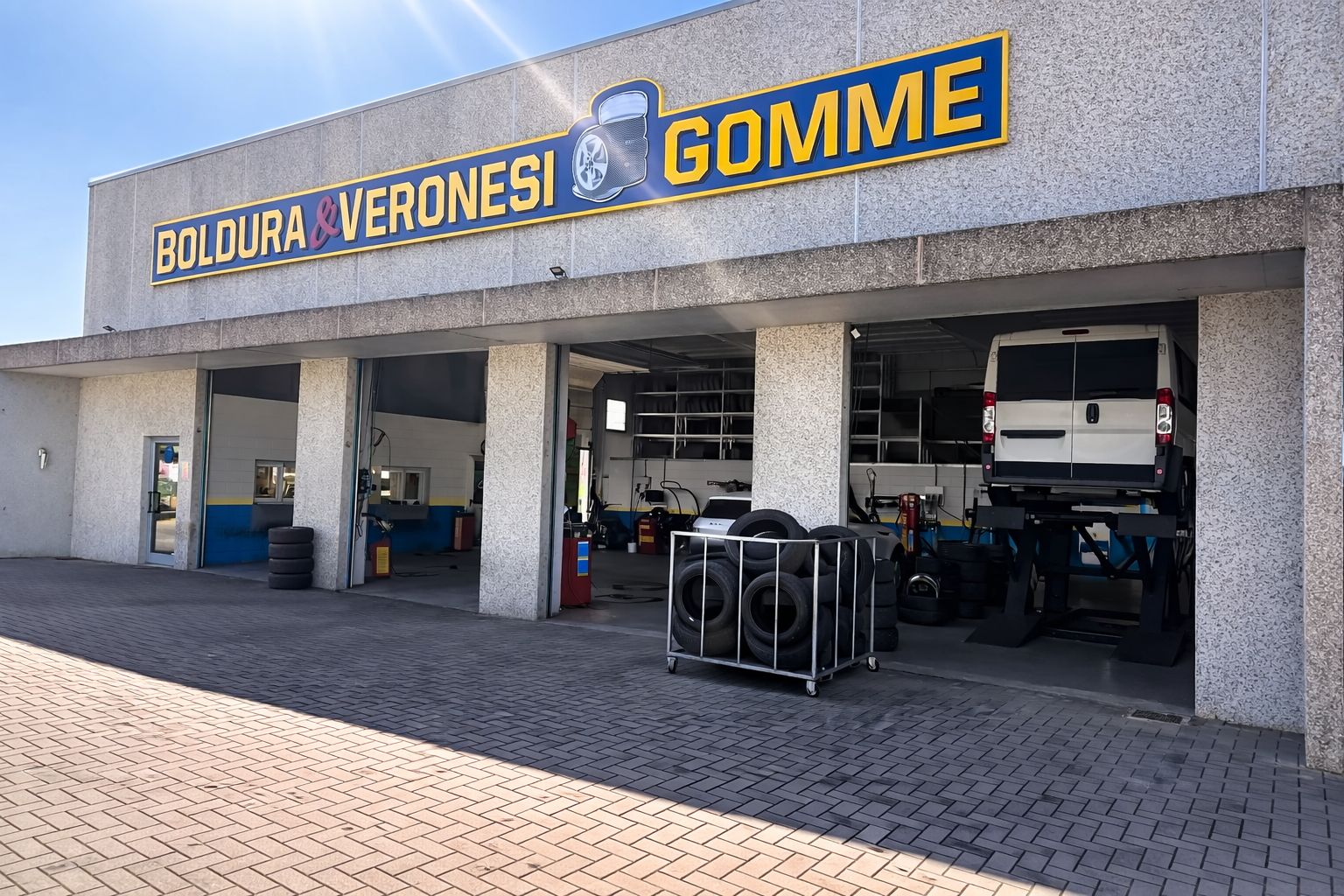 Vendita Riparazione Gomme Belgioioso Filighera Corteolona Pavia Boldura e Veronesi